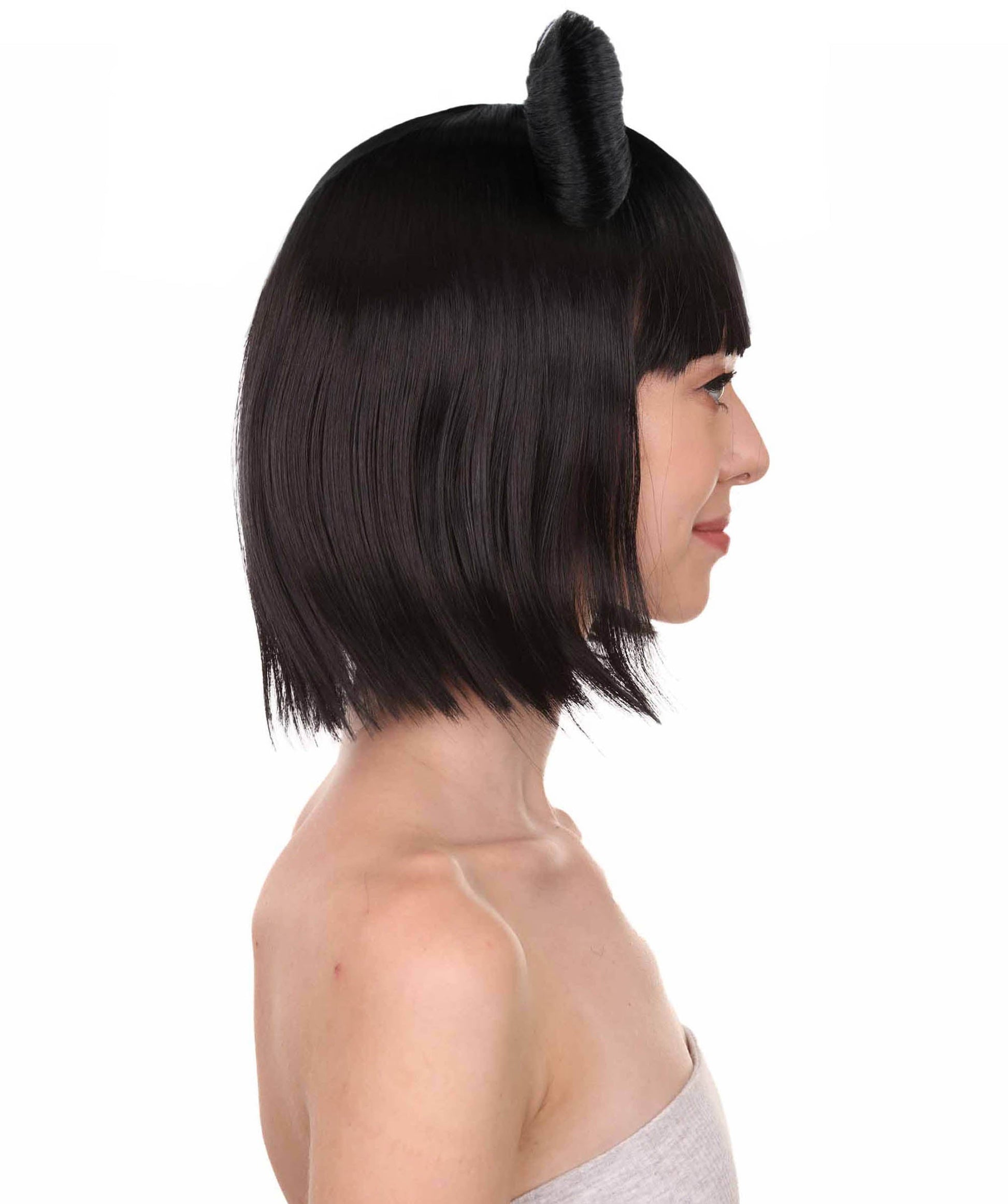 Black Women's Butterfly Bow Wigs