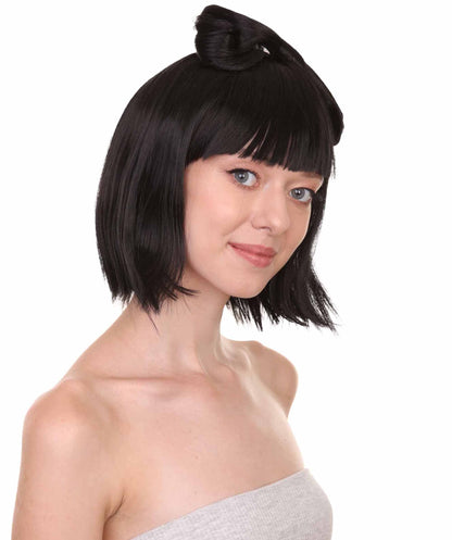 Black Women's Butterfly Bow Wigs