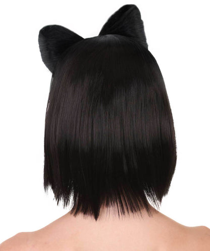 Black Women's Butterfly Bow Wigs