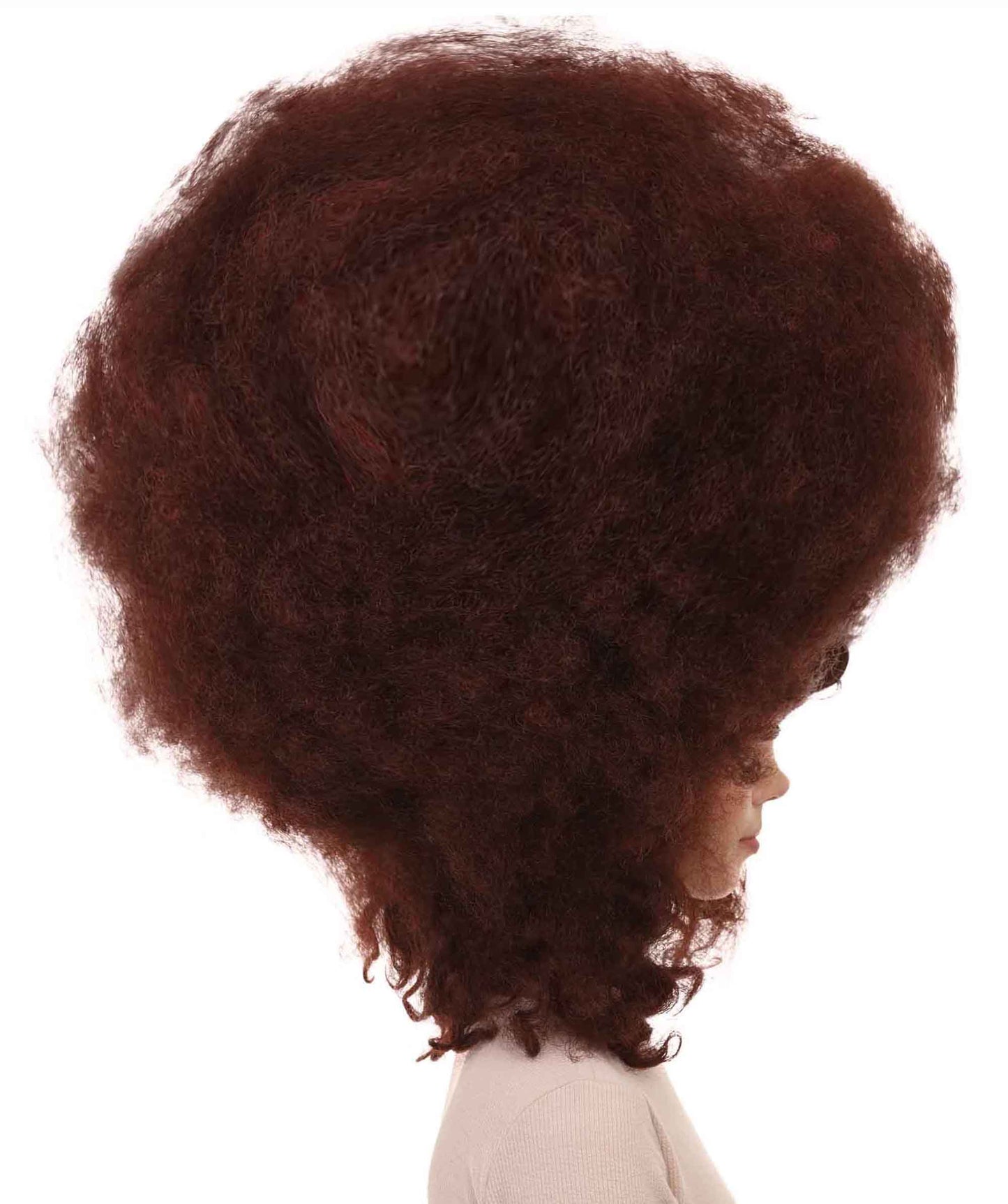 Women's Super Size Jumbo Afro Wig | Brown Sports Wigs