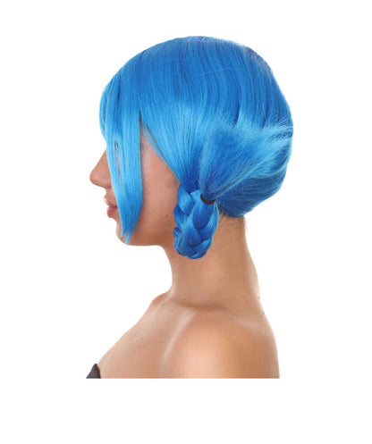 Blue Bavarian Girl Women's Wig