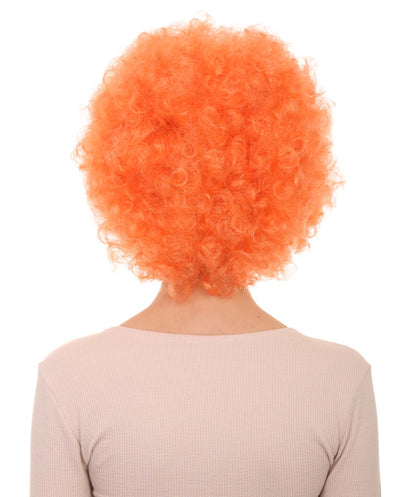 Orange Jumbo Fancy Afro Wig 