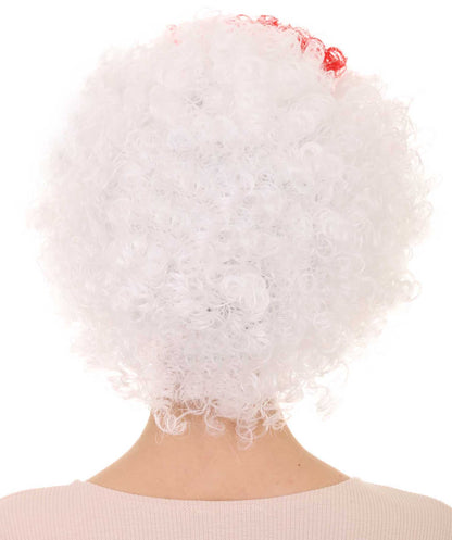 Japan Afro Wig | Super Size Jumbo National Flag Sports Wig | Premium Breathable Capless Cap