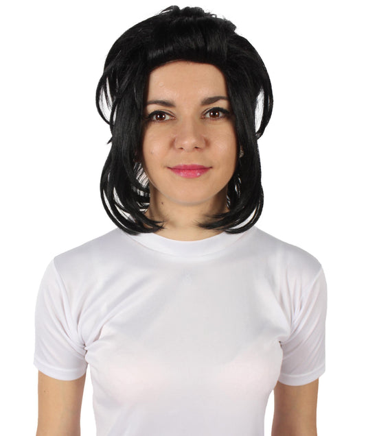 Women's Japanese Manga Eldian Gabi Short Black Wig