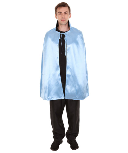 Blue/Black Reversible Vampire Cape Costume