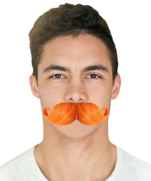 Orange Moustache