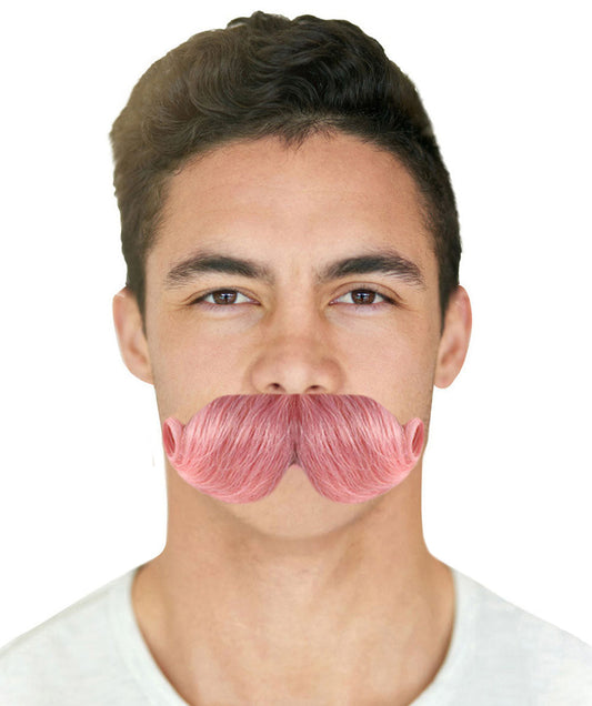 Best pink moustache