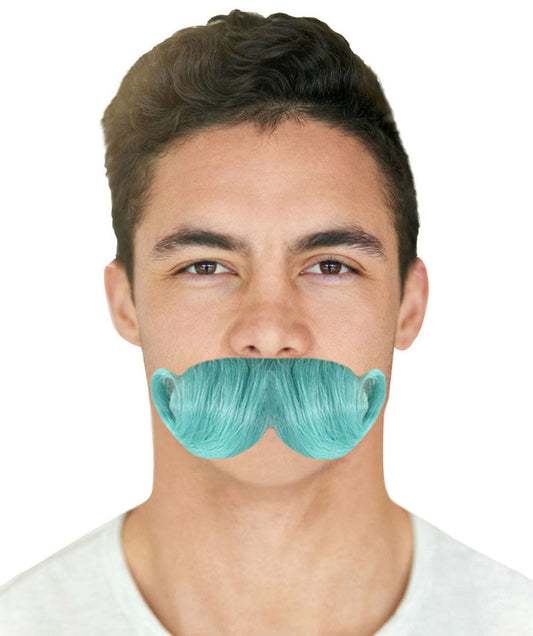 Blue Moustache