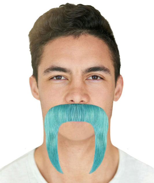 Green Long Moustache