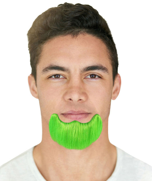 Mens Goatee Beard | Green