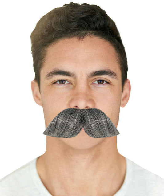 Fake Grey Moustache