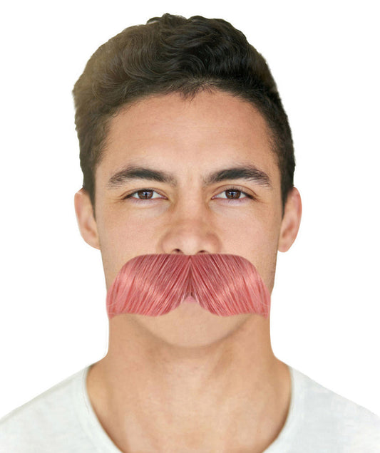 Fake Pink Moustache