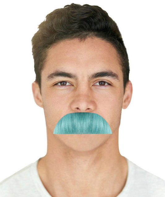 Blue Mustache