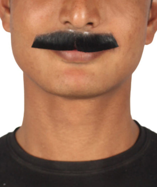 Black Brush Style Moustache