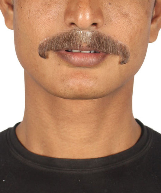 Brown Facial Mustache Set