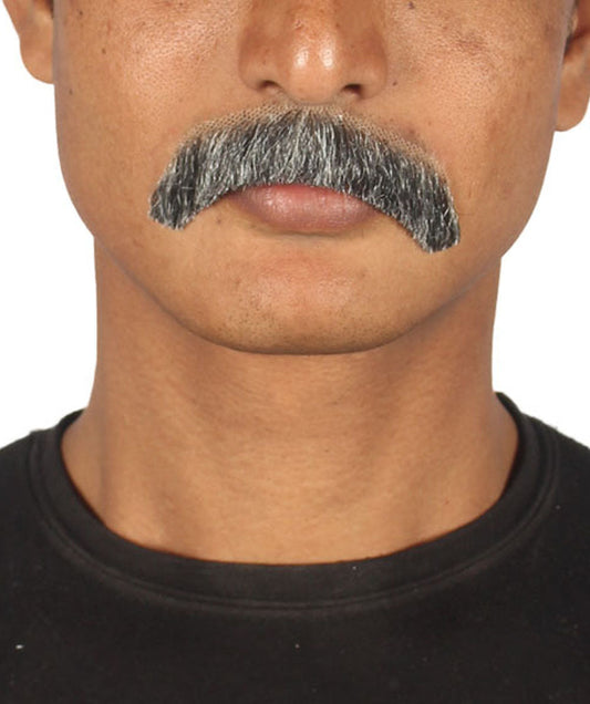 Grey Stylish Mustache