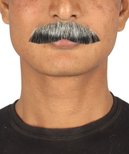 Mixed Black Mustache Style