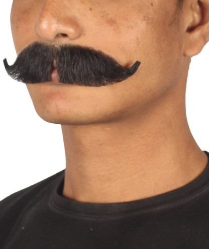 black mustache style