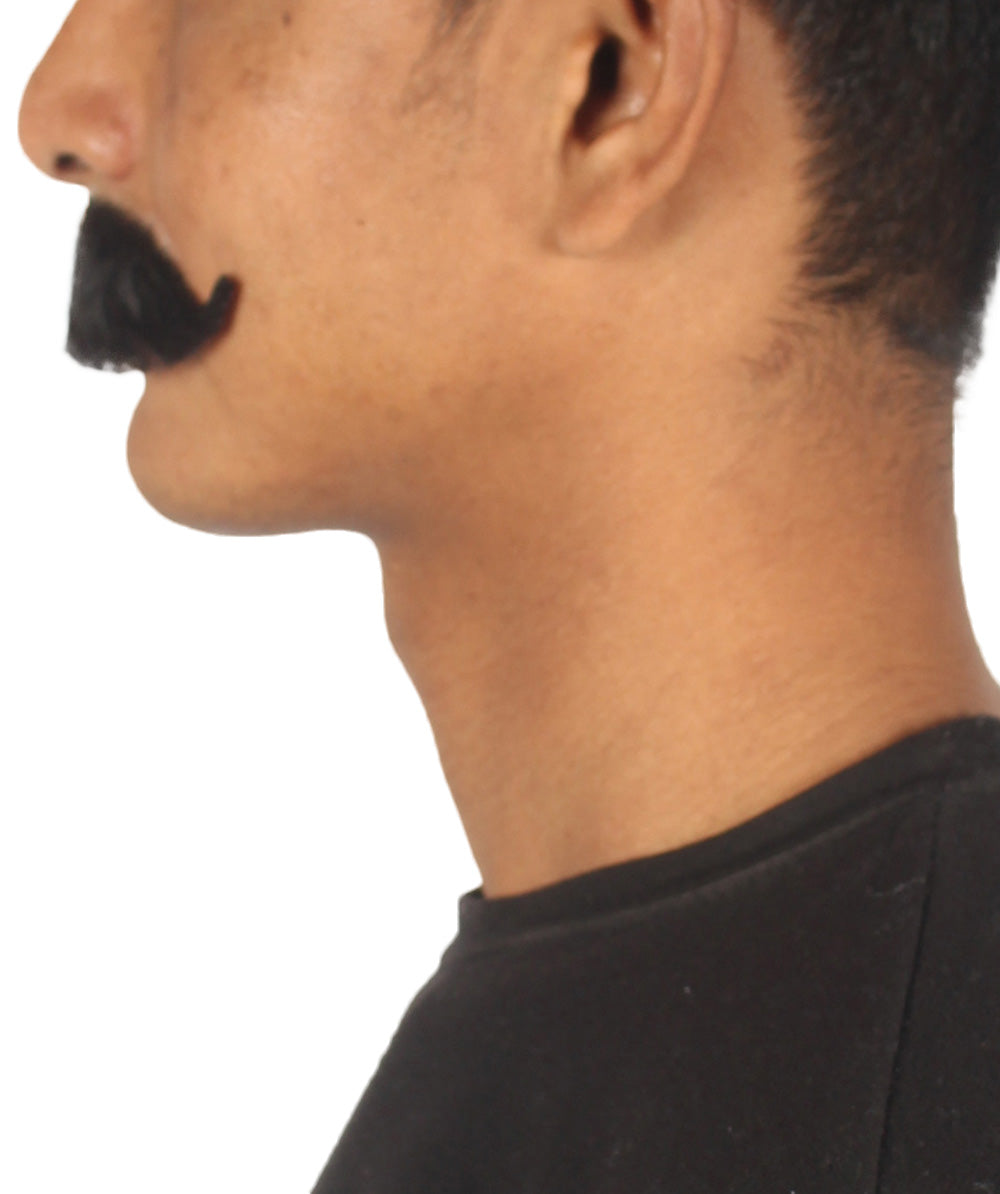 black mustache style