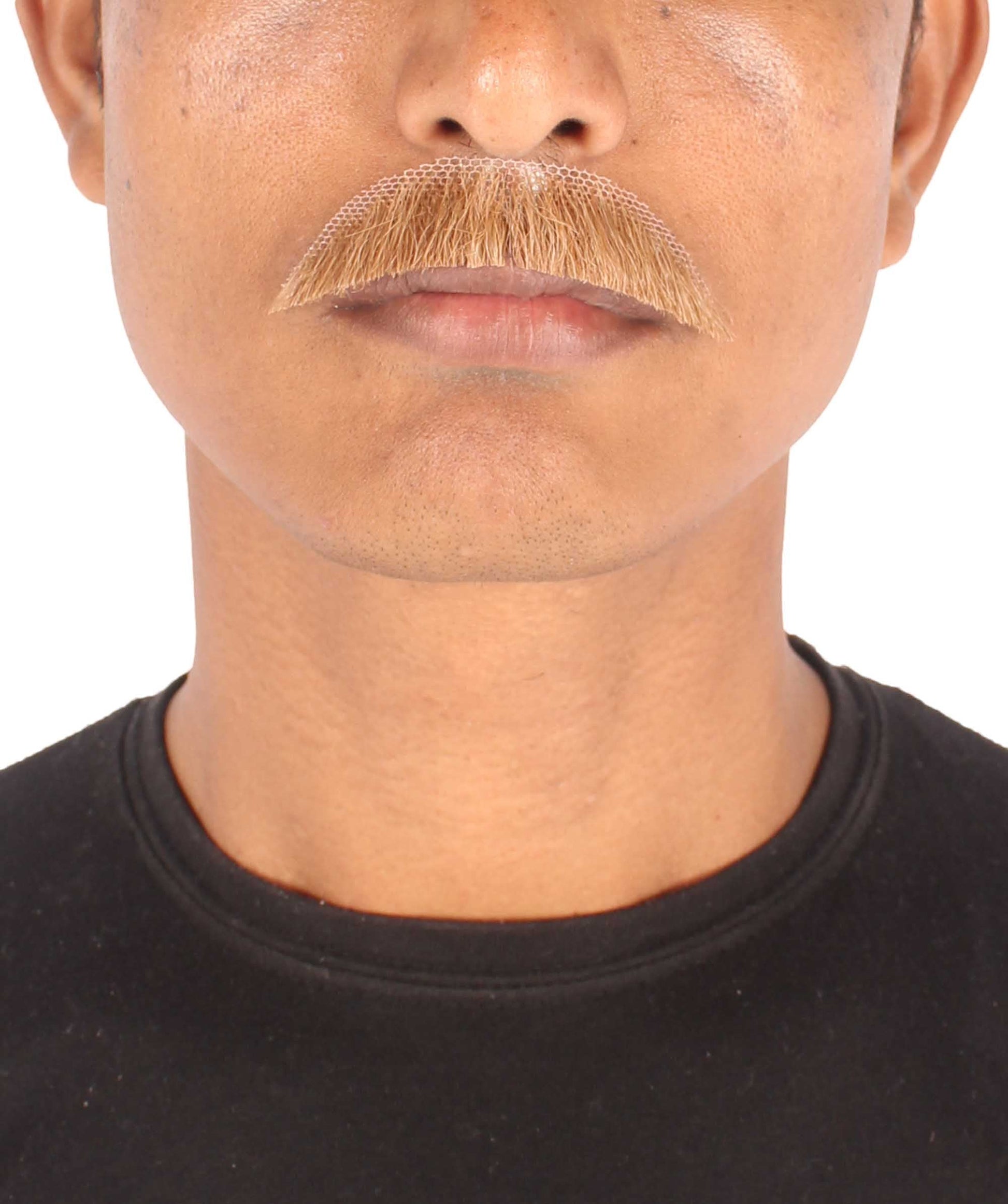 Mix Brown Human brown mustache