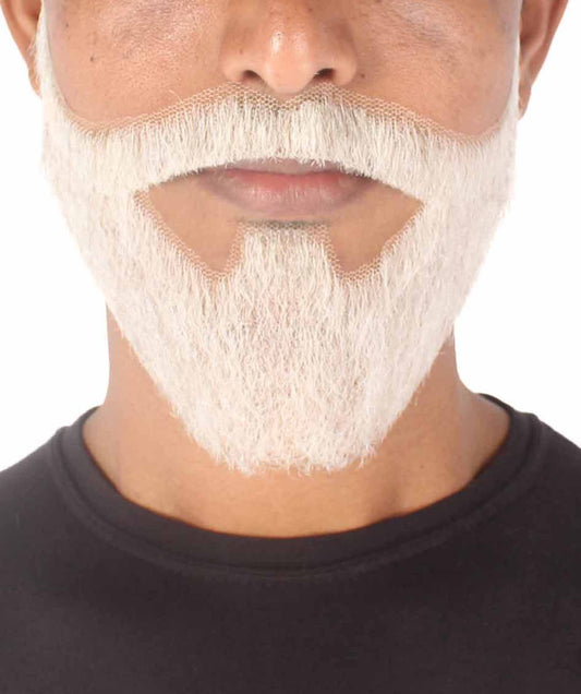 Synthetic Hair Black Beard
