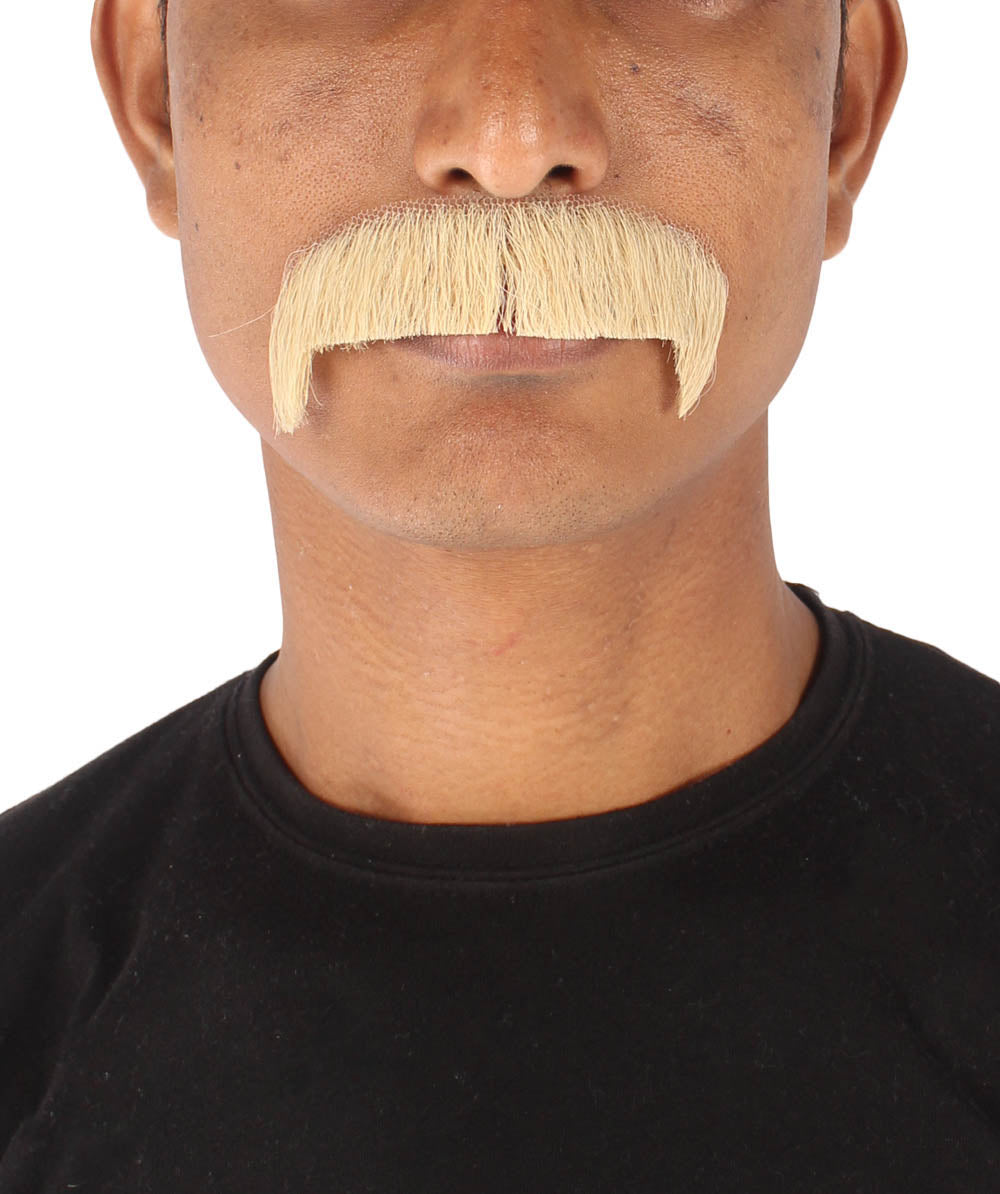 Blonde Horseshoe Mustache