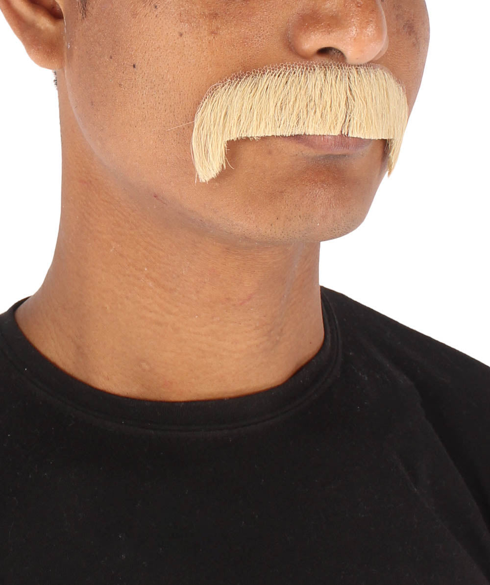 Blonde Horseshoe Mustache