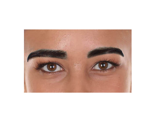 Brown Women's Human Hair Eyebrows