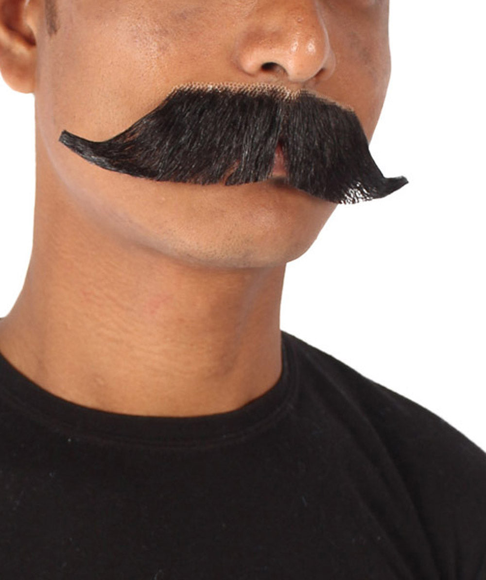 Premium Watson Human Facial Hair Mustache For Men | HPO