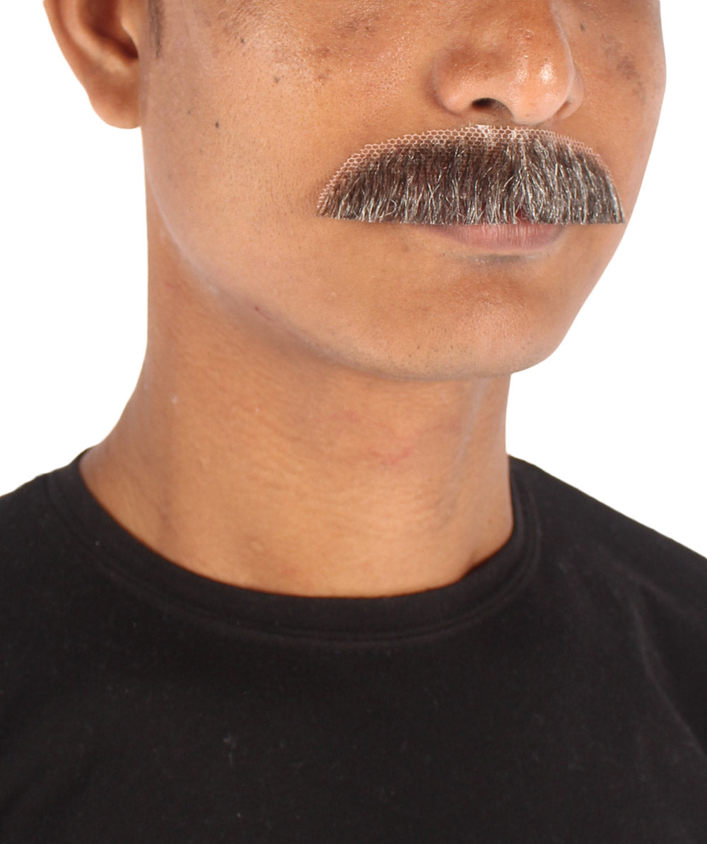 Mix Grey Mustache hair