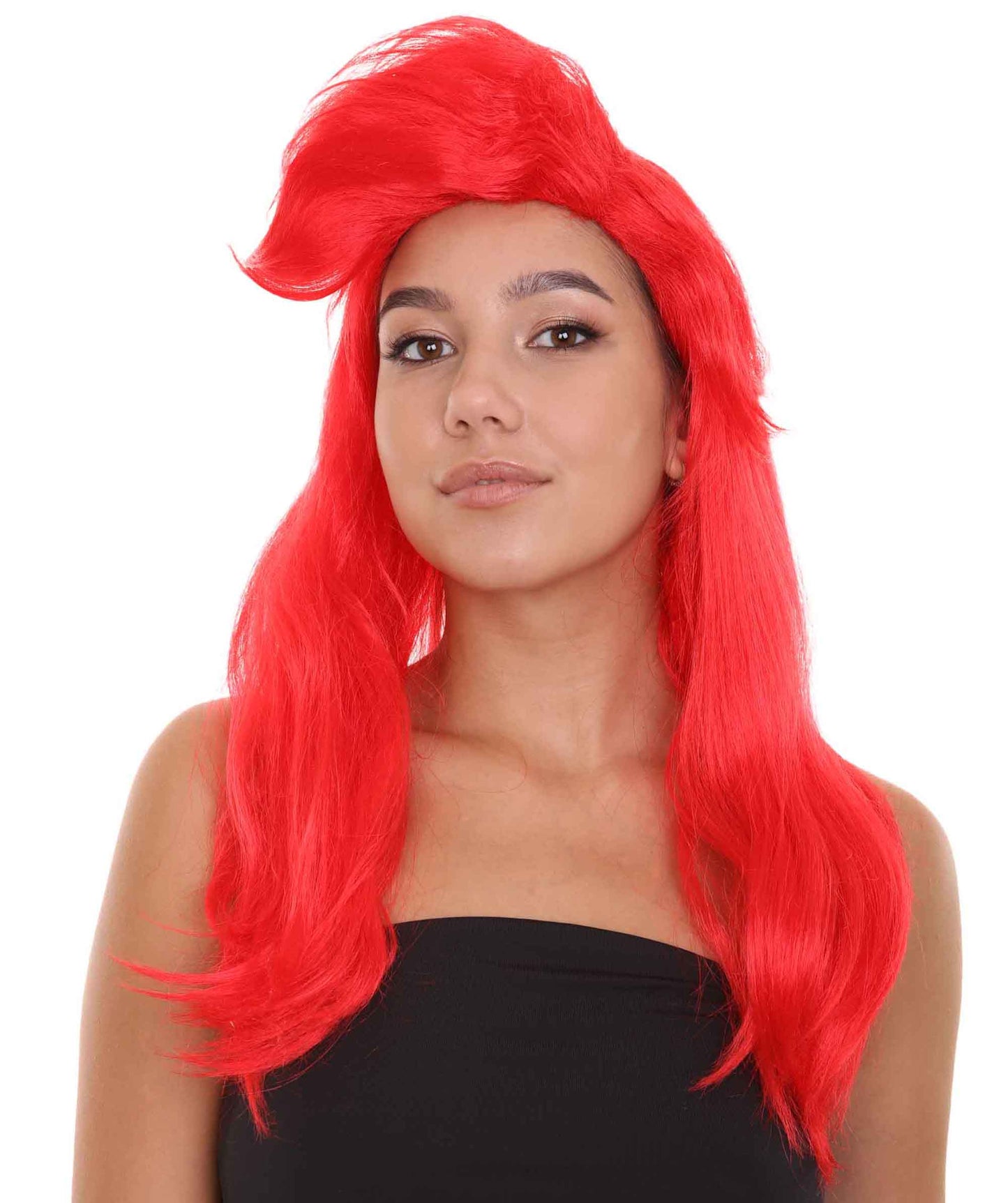 Red Mermaid Wig