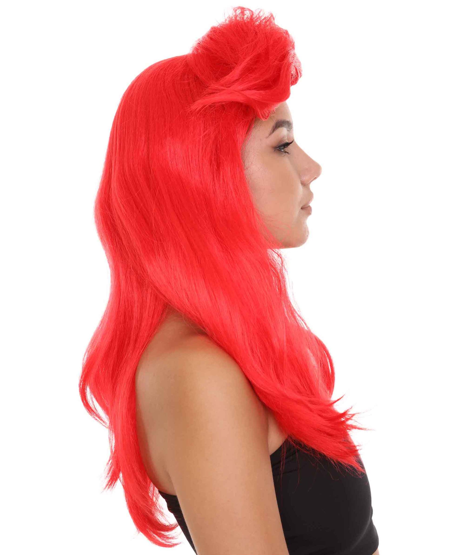 Red Mermaid Wig