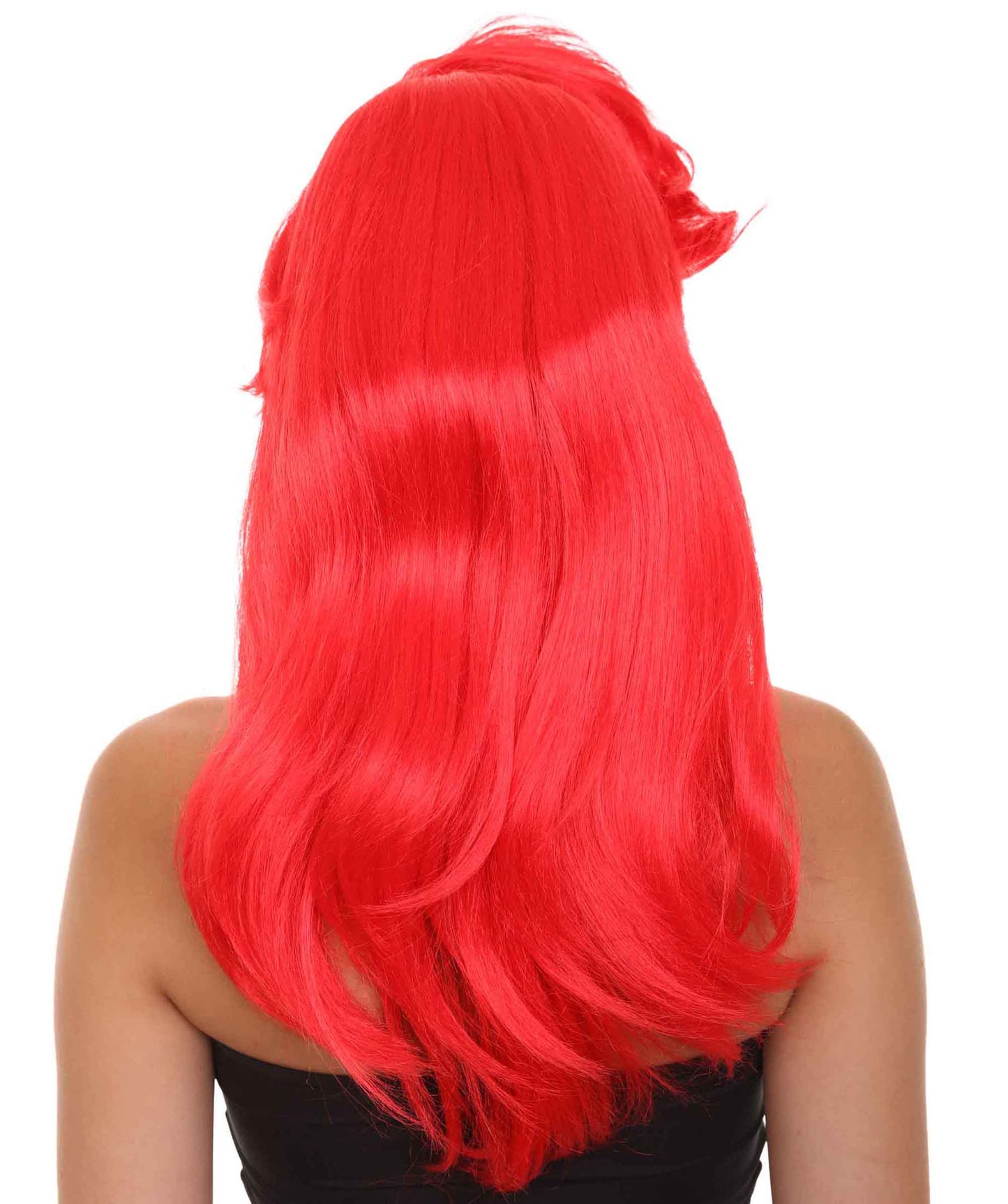 Red Mermaid Wig