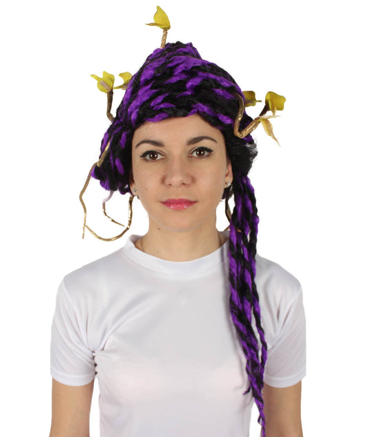Unisex Greek Mythology Modern Medusa Snake Wig, 