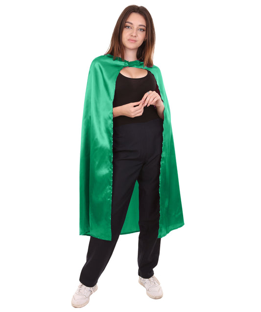 Green Women's Party Cape Costume
