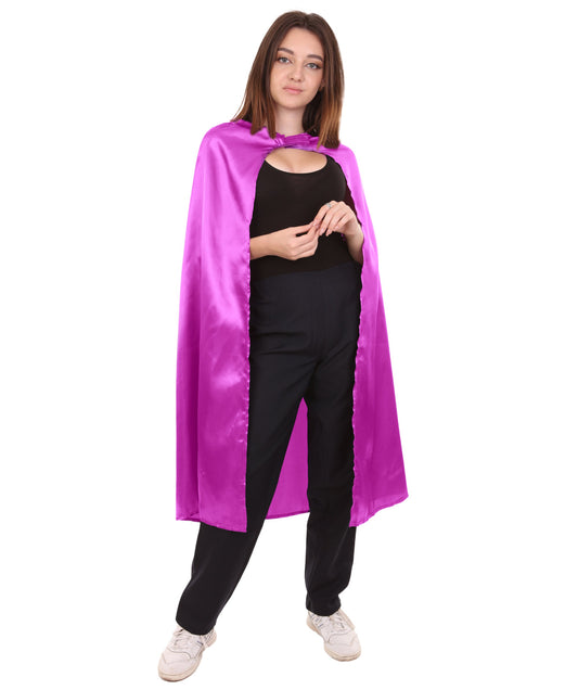 Purple Women's Party Cape Costume