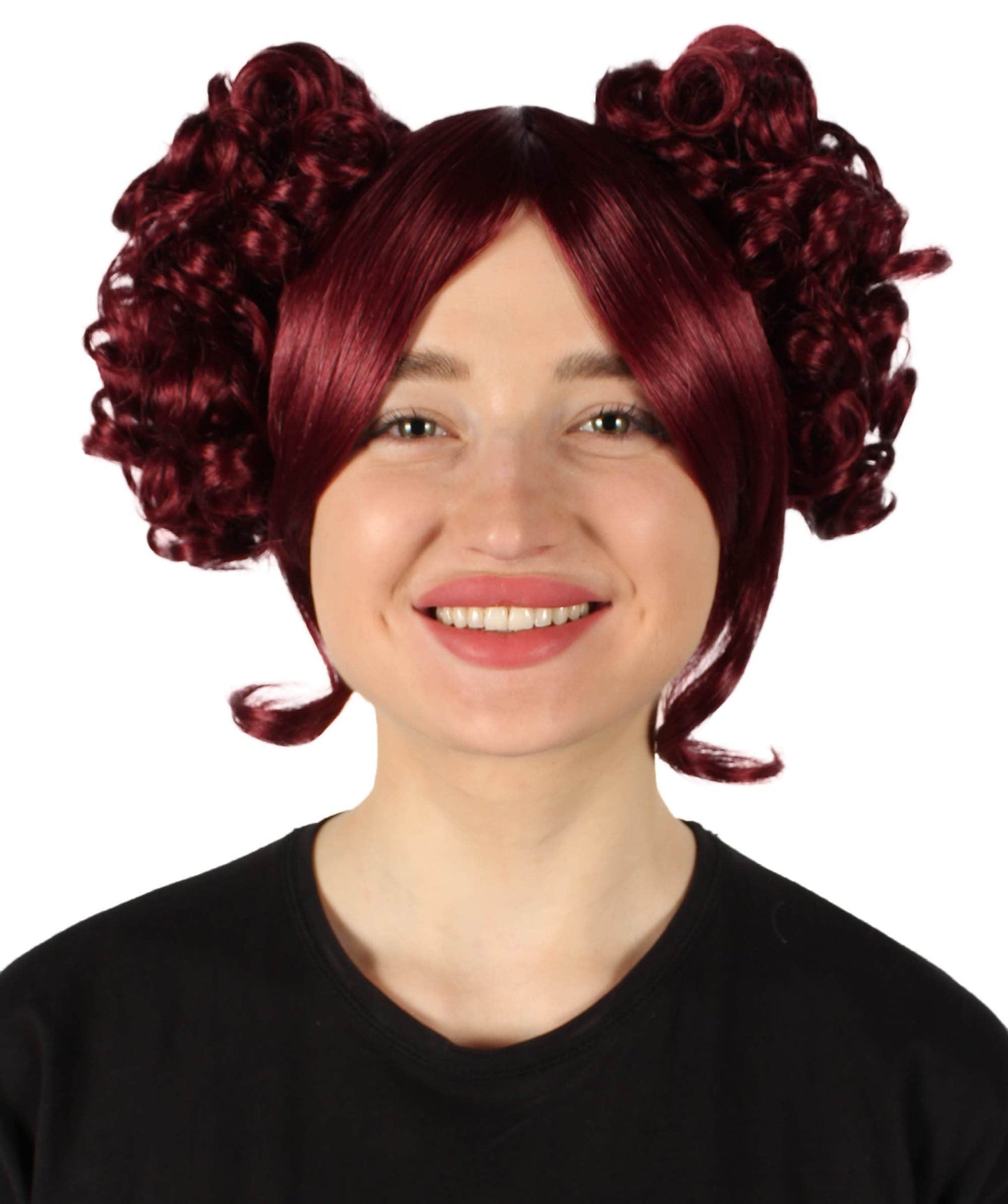 Burgundy Candy Girl Wig