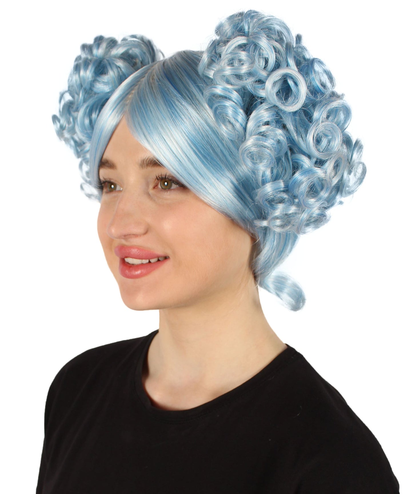 Ice Blue Blend Blonde Candy Girl Wig