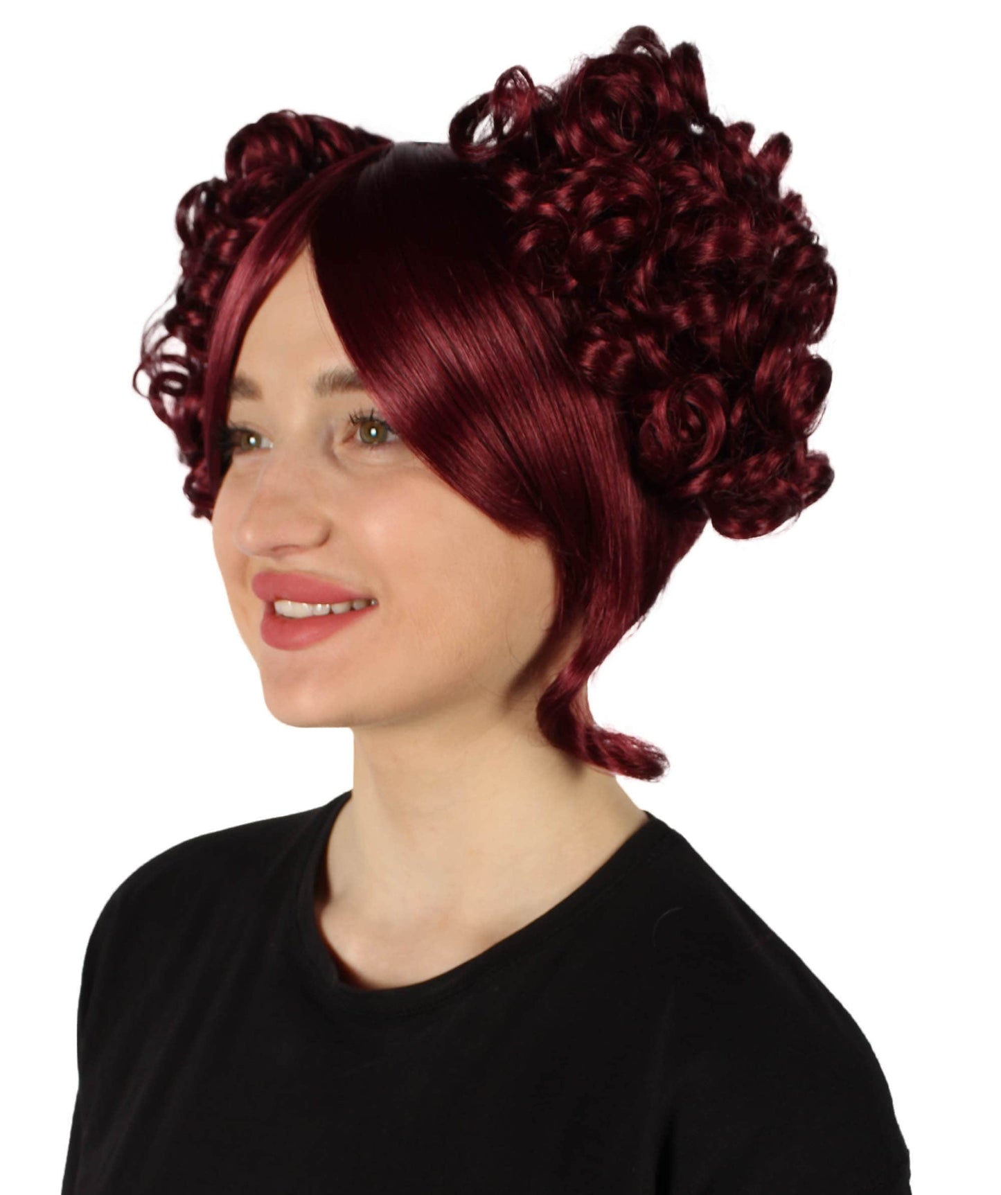 Burgundy Candy Girl Wig