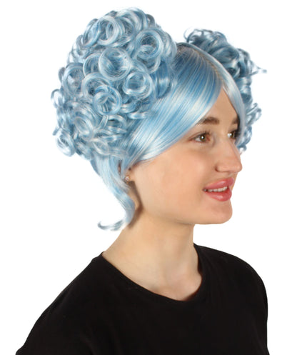 Ice Blue Blend Blonde Candy Girl Wig