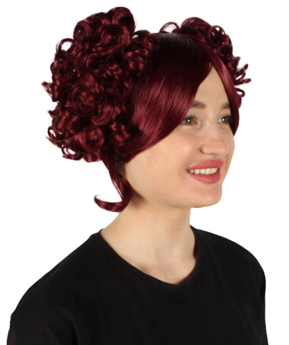 Burgundy Candy Girl Wig