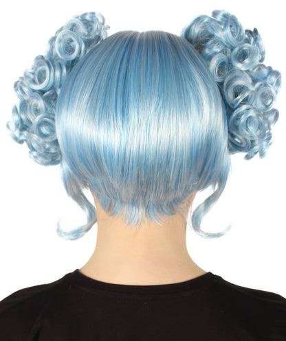 Ice Blue Blend Blonde Candy Girl Wig