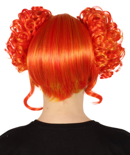 Orange Ombre Candy Girl Wig