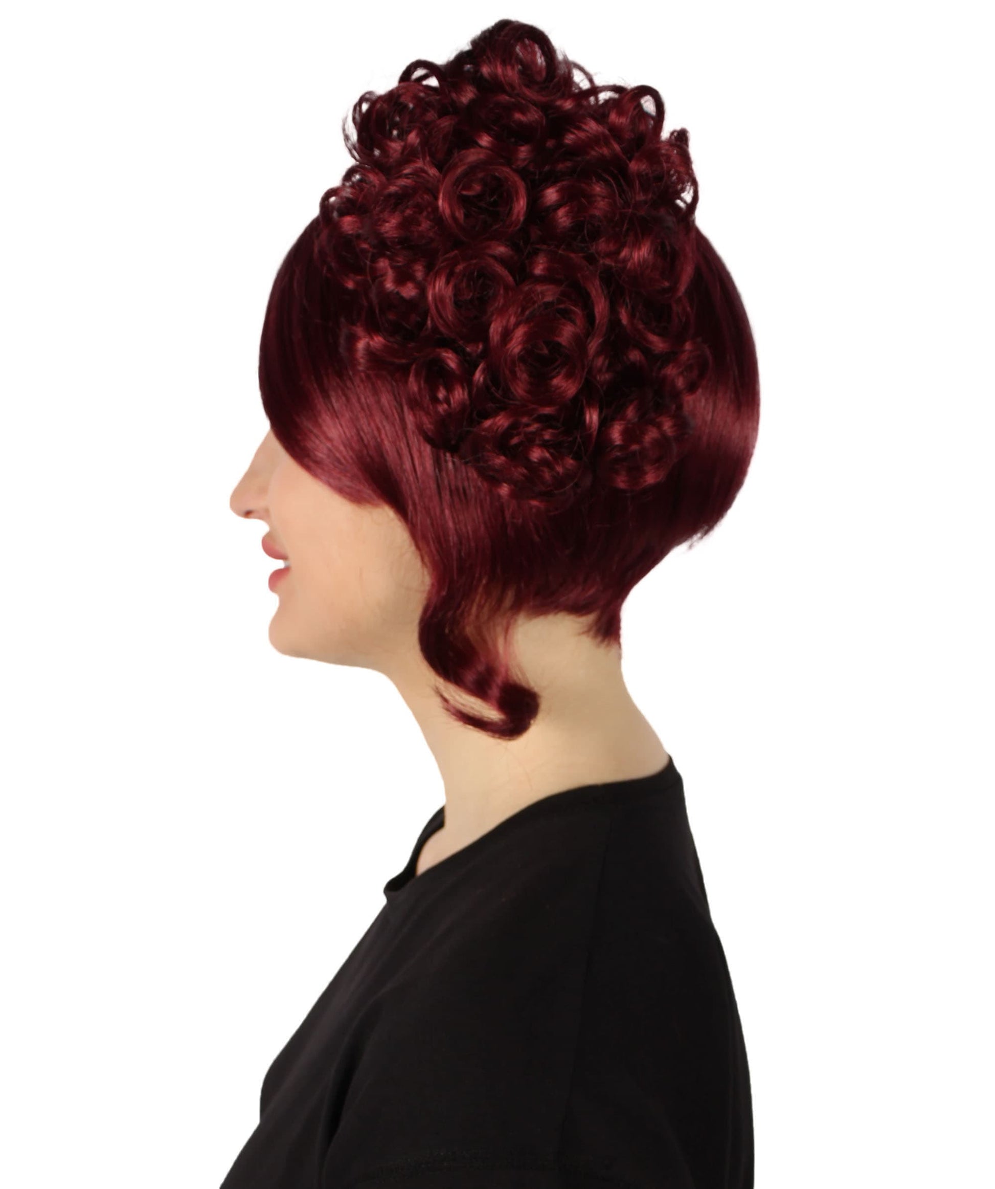 Burgundy Candy Girl Wig