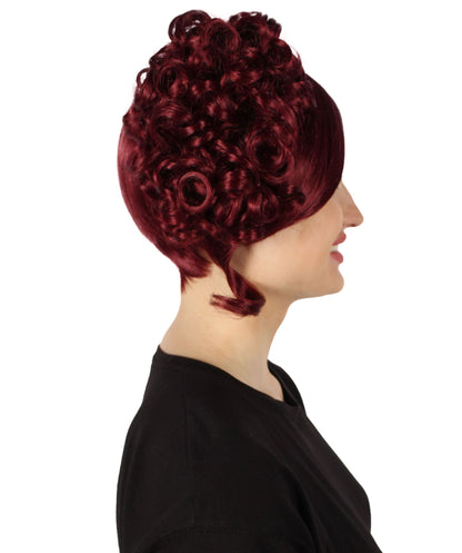 Burgundy Candy Girl Wig