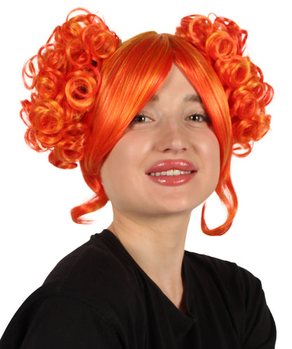 Orange Ombre Candy Girl Wig