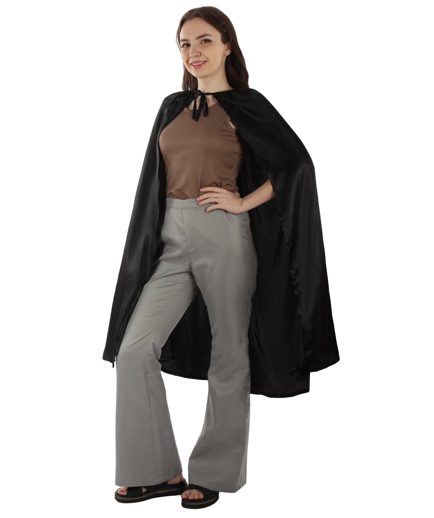 Black Child's Party Cape Costume