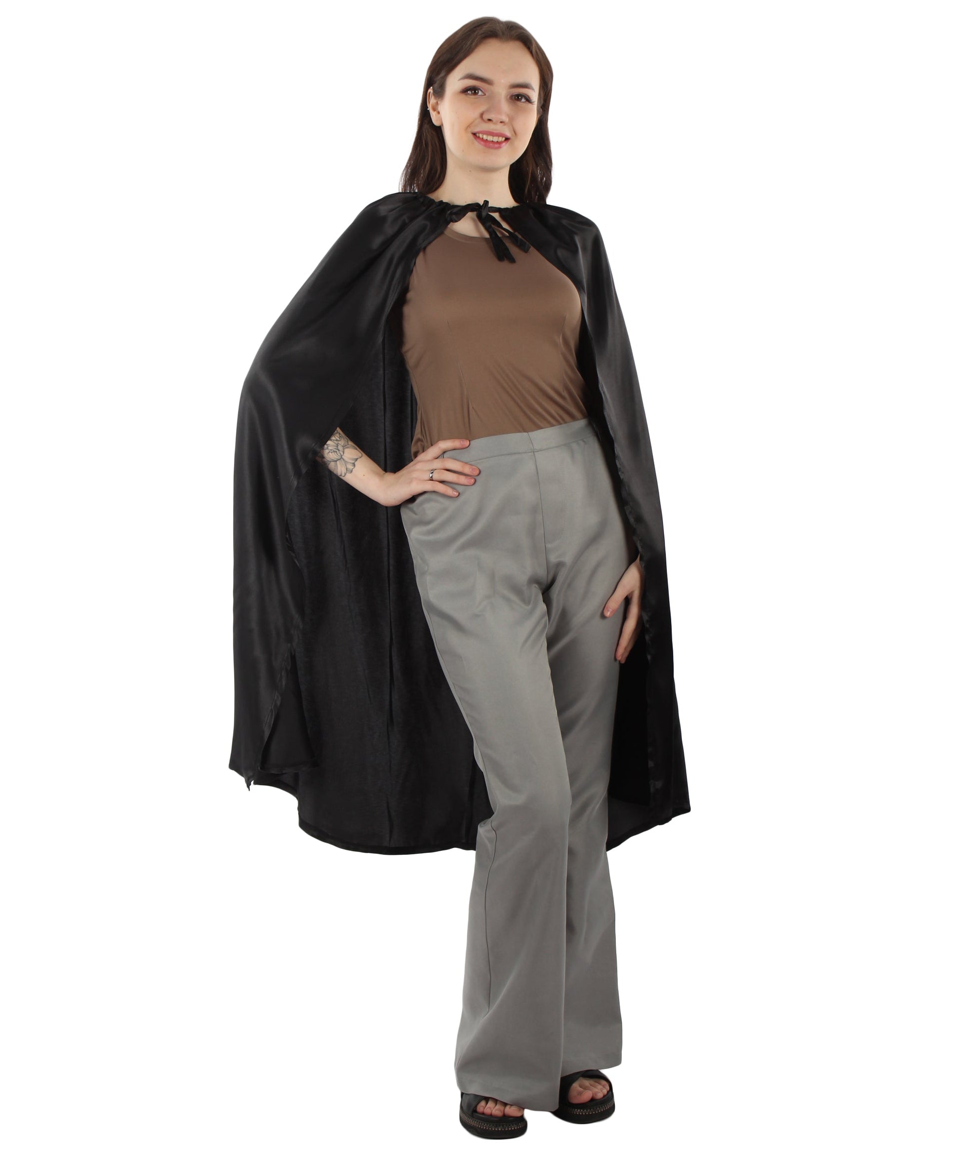 Black Child's Party Cape Costume