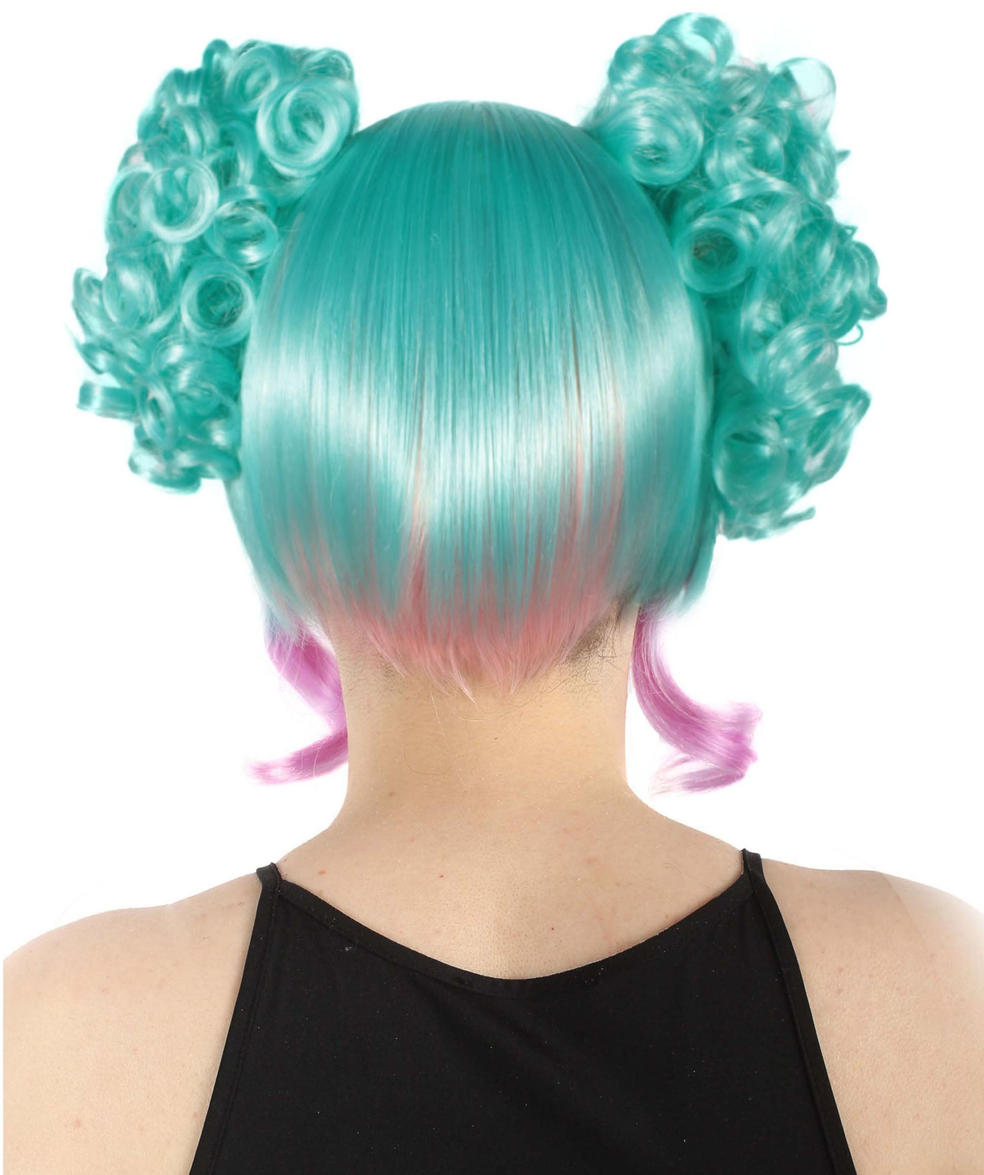 Mixed Pink Candy Girl Wig