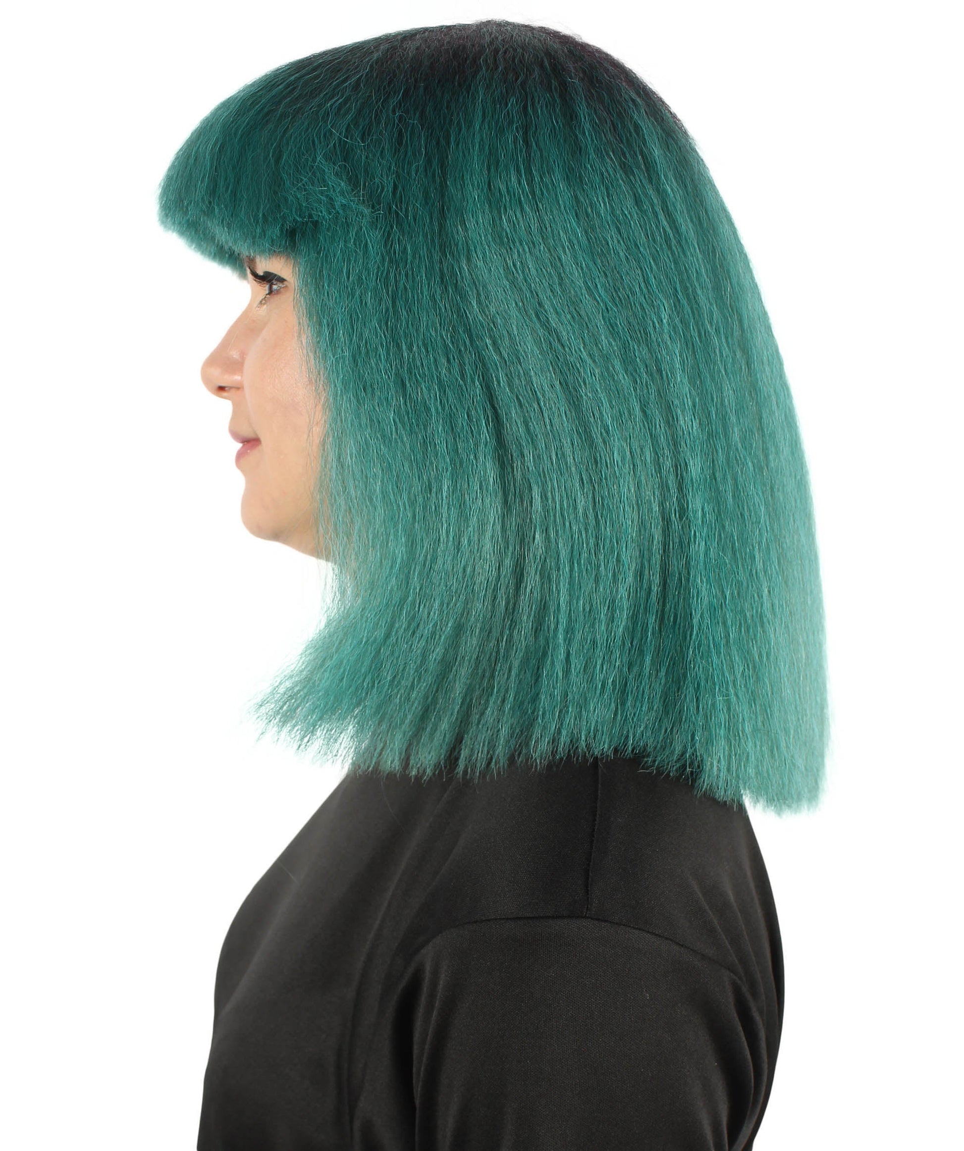 Ash Green Pop star multiple color wigs